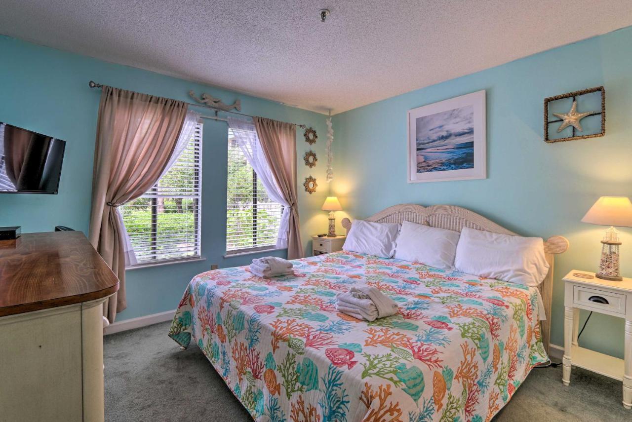 Colorful Hilton Head Condo With Beach And Pool Access! Гілтон-Гед-Айленд Екстер'єр фото